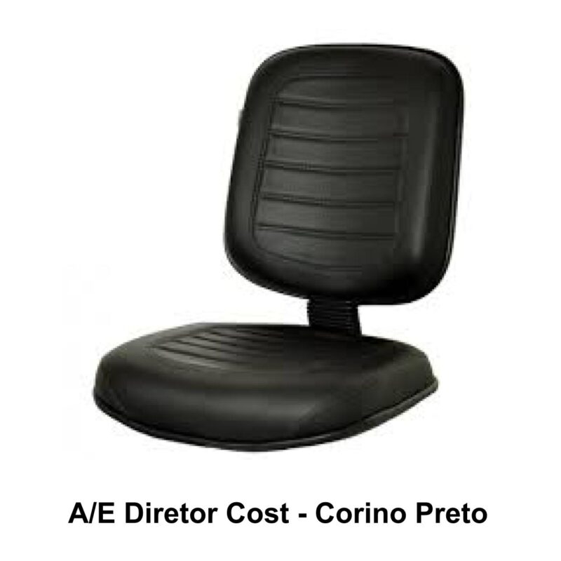 A/E Diretor Costurado GOMADA – Cor PRETA – 38002 MÓVEIS DONATO Diretor 2