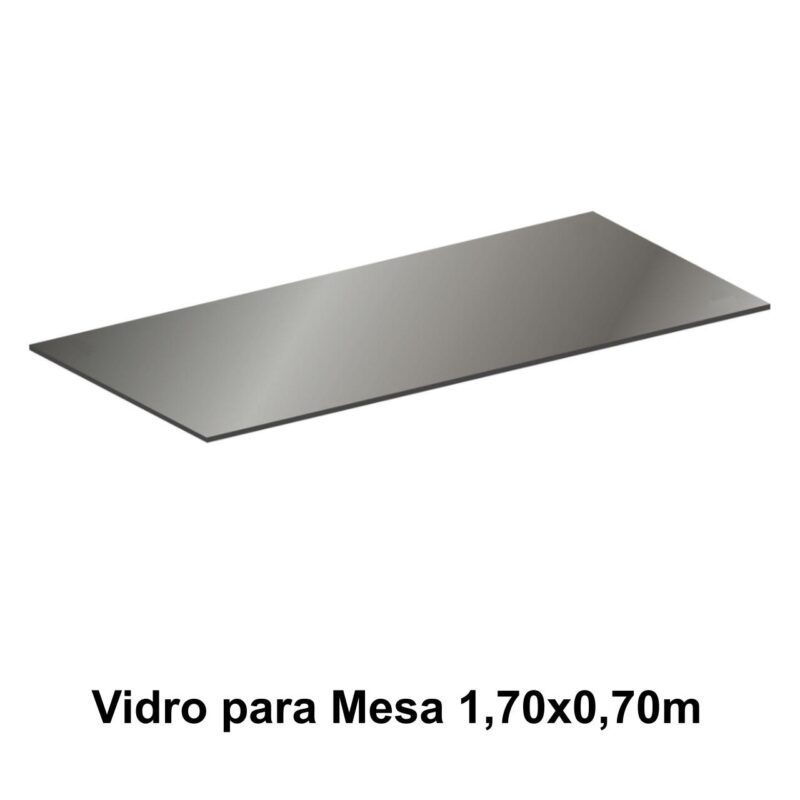 VIDRO FUME 1,70X0,70M – 21430 MÓVEIS DONATO Linha 30 mm 2