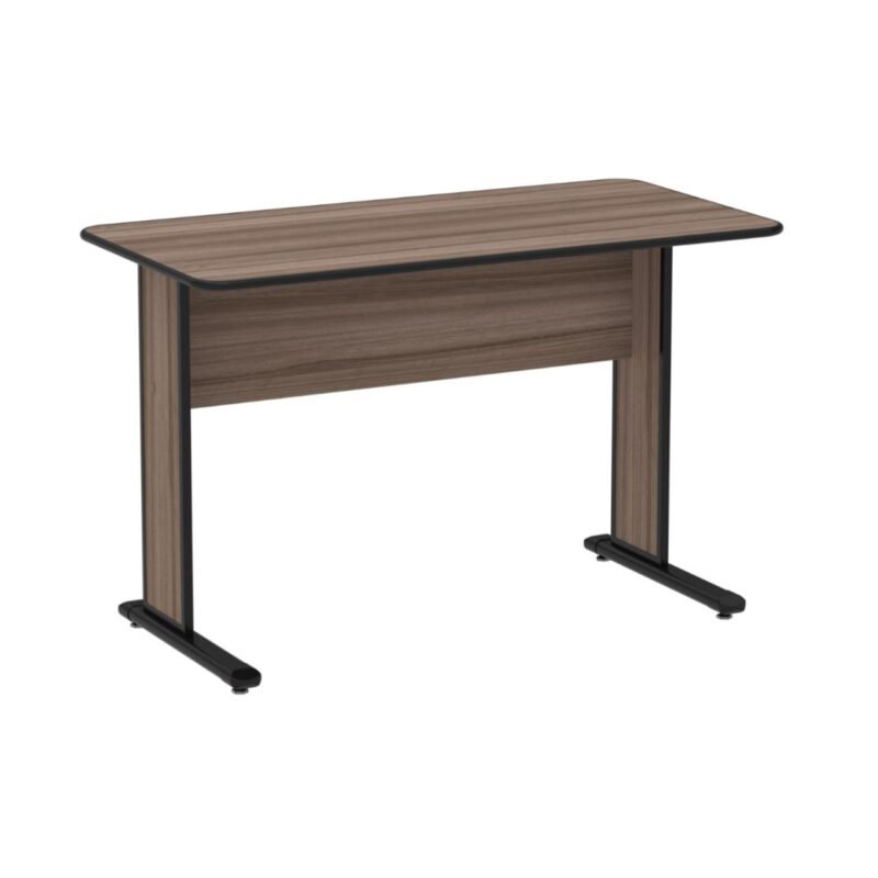 Mesa Escritório 0,90×0,60m – Cor Walnut 44094 MÓVEIS DONATO Linha 15 mm 2