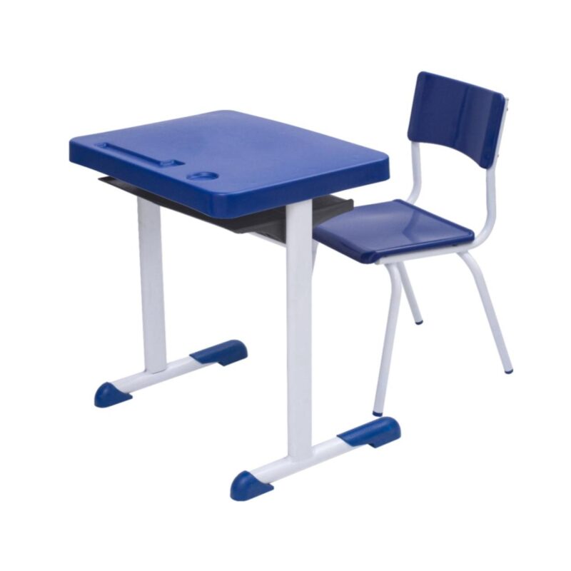 Kit Escolar Individual AZUL – (Mesa e Cadeira) – INFANTIL 03 a 06 Anos 41089 MÓVEIS DONATO Infantil 2