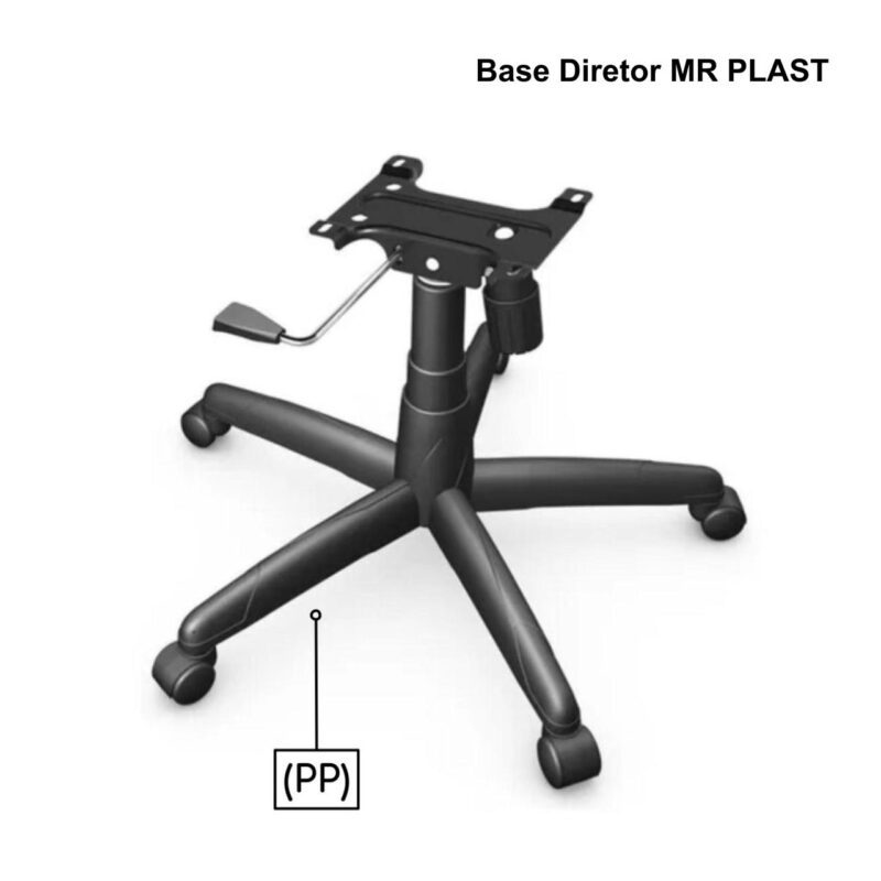 Base Giratória Dir/Pres Relax com ARANHA PP – 99920 MÓVEIS DONATO Bases Giratória 2