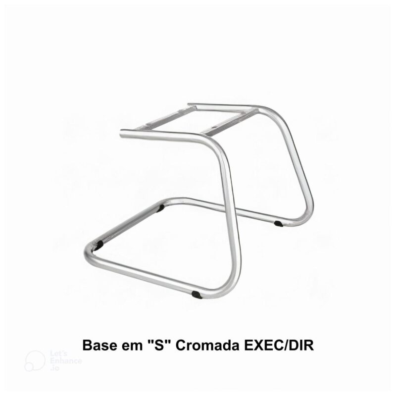 Base em “S” Cromada EXEC/DIR – PMD – 42130 MÓVEIS DONATO Bases Fixas 2