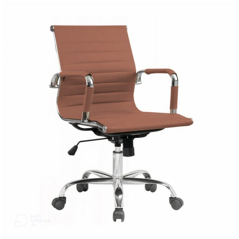 Cadeira DIRETOR Charles Eames Esteirinha – CARAMELO – 32883 MÓVEIS DONATO Diretor 2